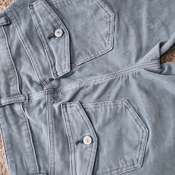 American Eagle Light Blue Flare Corduroy Pants - Womens Size 2/Regular - Picture 7 of 7
